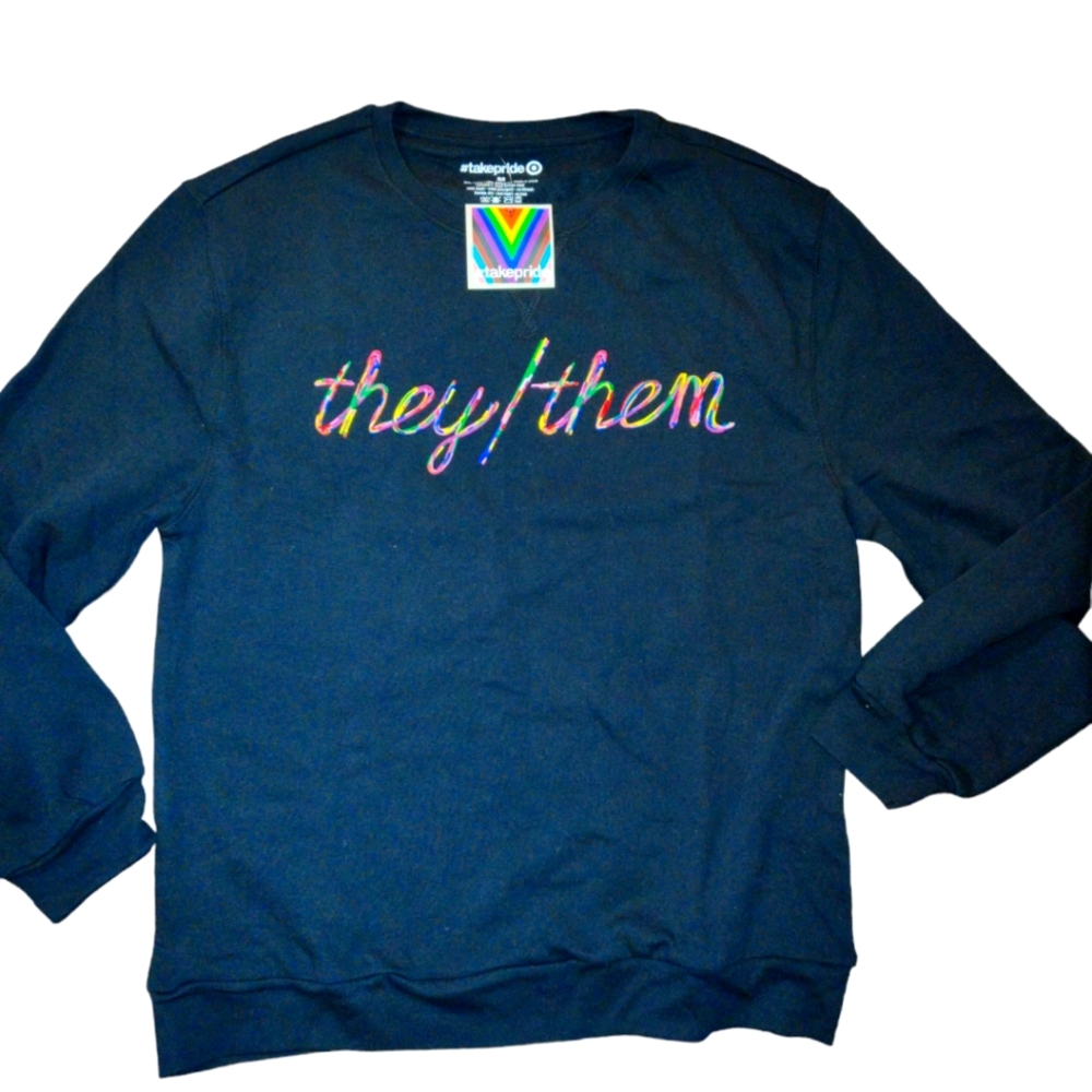 They / Them Gender Pronouns LGBT Sweatshirt